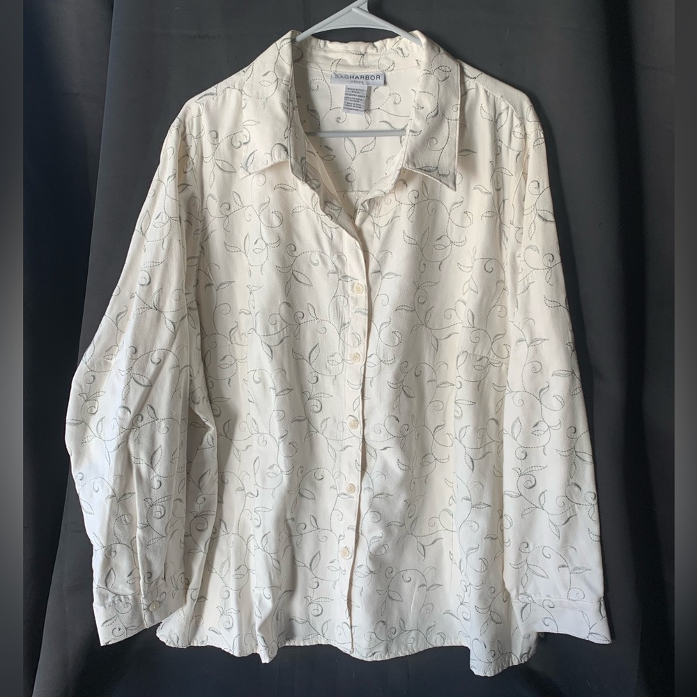Sag Harbor Button Down Size 2x - image 2
